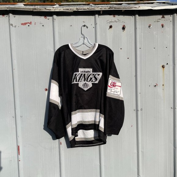 NWT Wayne Gretzky LA Kings Diet Coke CCM Los Angeles Kings Promotional Jersey - Picture 2 of 4